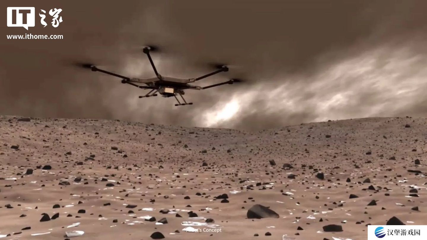 NASA 酝酿新任务：“夜鹰”火星直升机将探索神秘区域