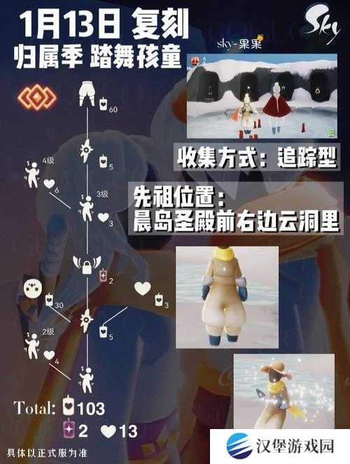 2023年1月13日光遇复刻白棉裤兑换图最新一览：完整物品与价格解析