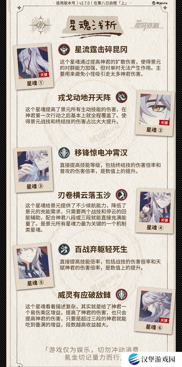 崩坏星穹铁道景元如何选装备 2.6景元阵容搭配攻略[多图]图片3