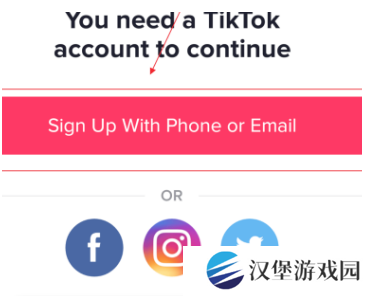 TikTok怎么注册1
