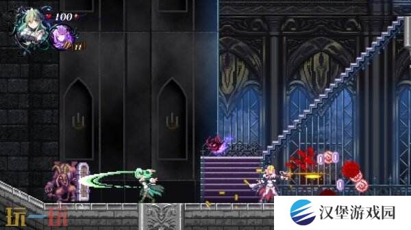 2D横向卷轴动作游戏《少女魔役》现已正式推出