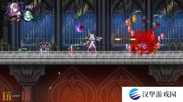 2D横向卷轴动作游戏《少女魔役》现已正式推出