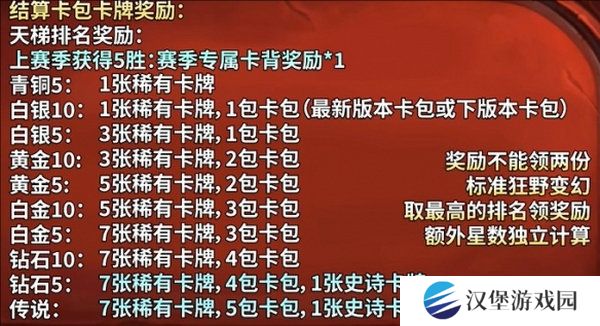 炉石传说天梯星星机制怎么玩 天梯星星机制奖励怎么样[多图]图片2