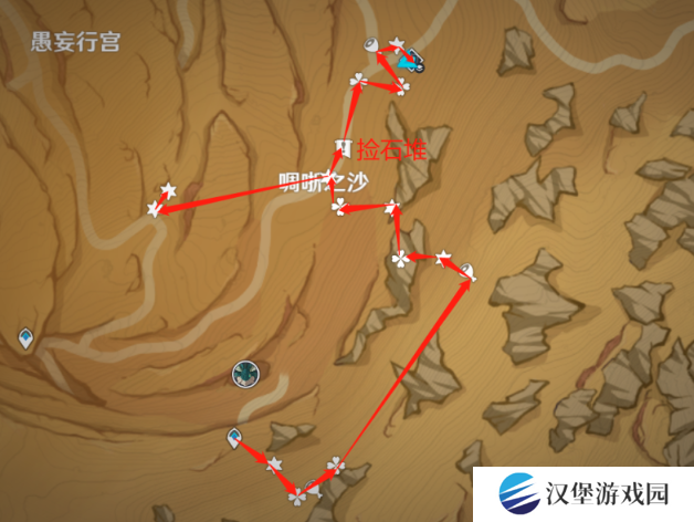 原神5.0沙脂蛹采集路线攻略 沙脂蛹在哪里采集更快[多图]图片2