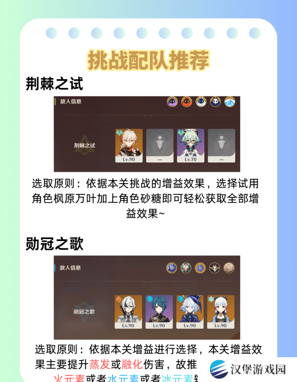 原神荆棘与勋冠第五关满星通关攻略 5.0活动荆棘与勋冠第5关怎么过[多图]图片7